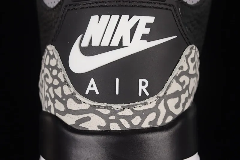 All Categories Air Jordan Jordan Series Basketball Shoes Air Jordan 3 Foreign Trade Version Air Jordan 3 Retro Black Cement (2018) AJ3 Joe 3 Retro Black Cement 854262-001